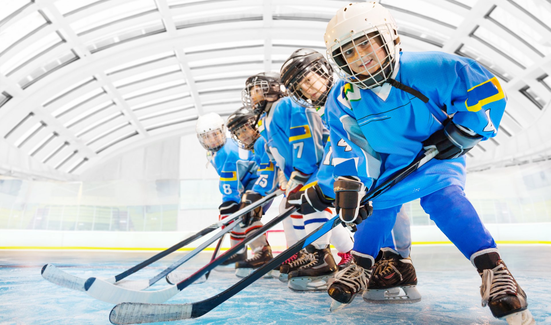 Enfants hockey arena